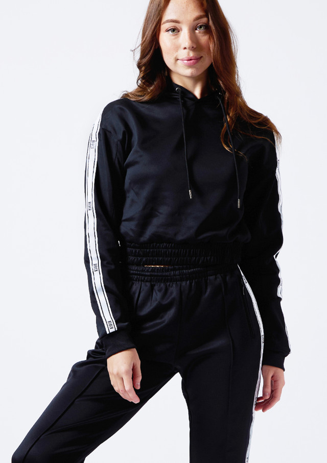 Adult Bloch Logo Studio Hoodie Black Front [Black]