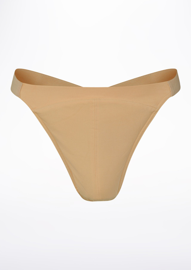 Move Dance Logan Dancebelt Tan Front [Tan]