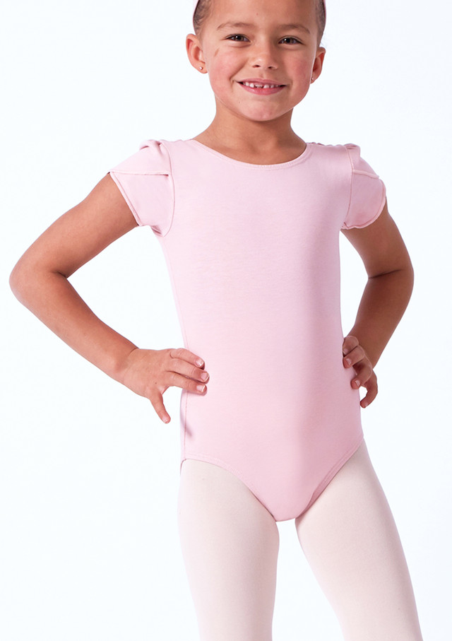 Move Dance Macey Girls Leotard Front [Pink]