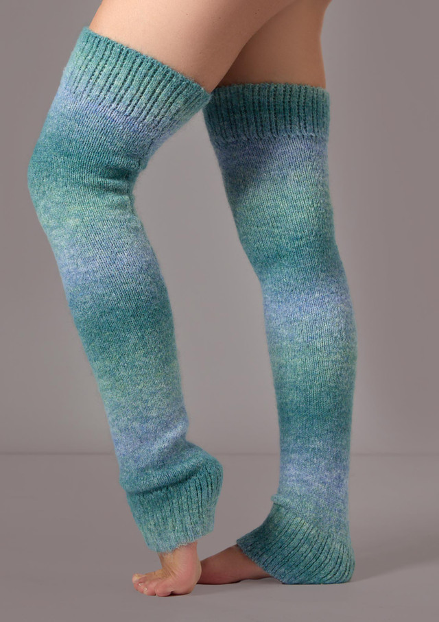 Ombre legwarmer Blue [Blue]